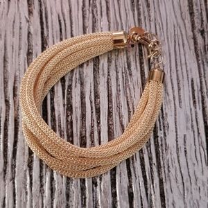 Idalia Baudo Mesh Allegra Bracelet 6 strand